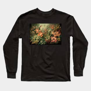 A.I. Gardens :: Sampling Masters :: Ernst Haeckel + Rembrandt Long Sleeve T-Shirt